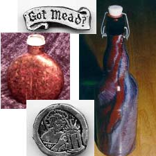 Gotmead Pins and Custom Bottles